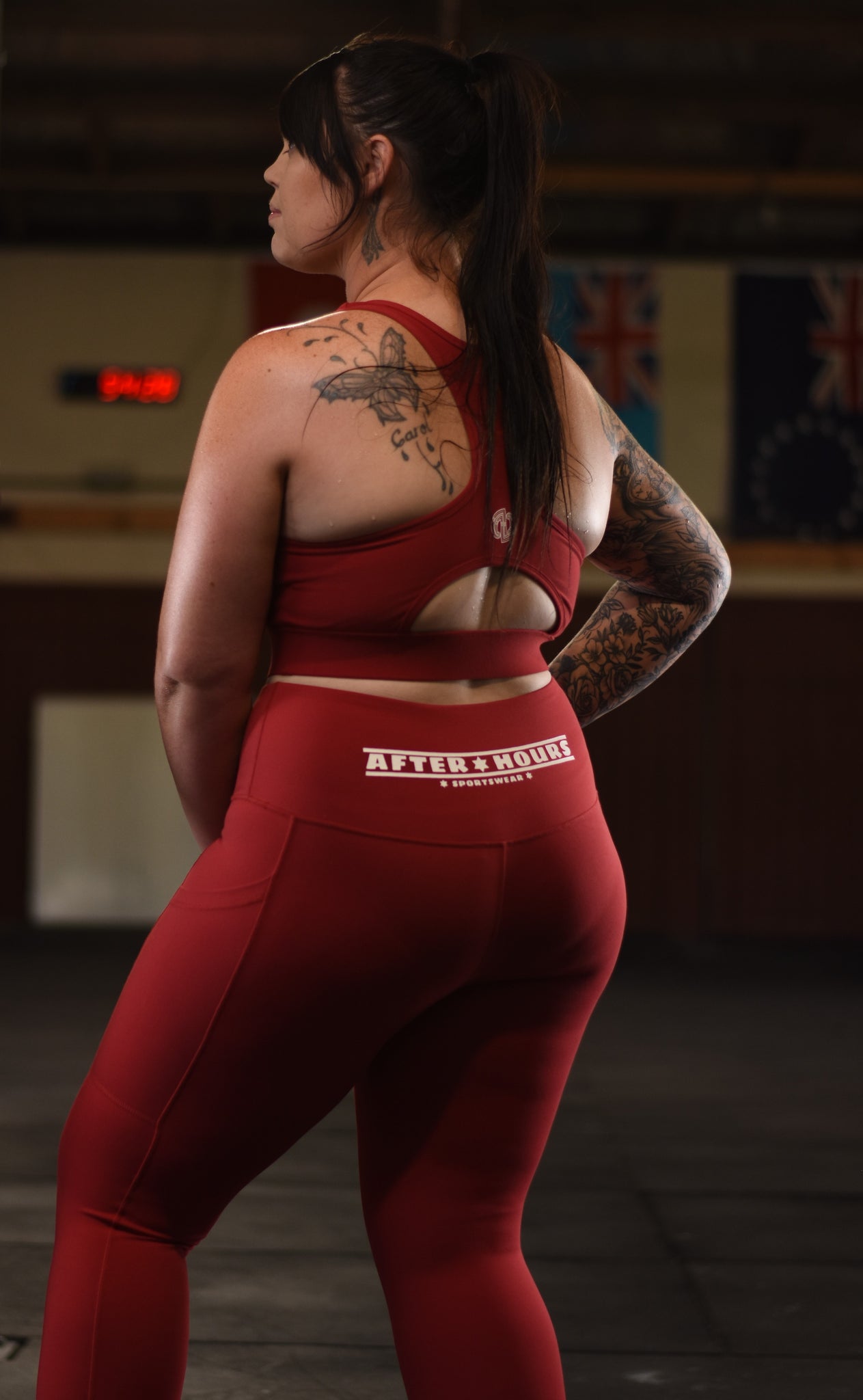 REVIVE Sports Bra - Red – After Hours Sportswear