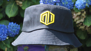 Mezcarz Bucket Hat - Black/Yellow